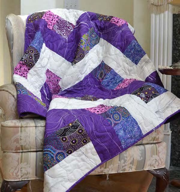 Charmed Rail Fence Quilt Australian Quilt Shop Online