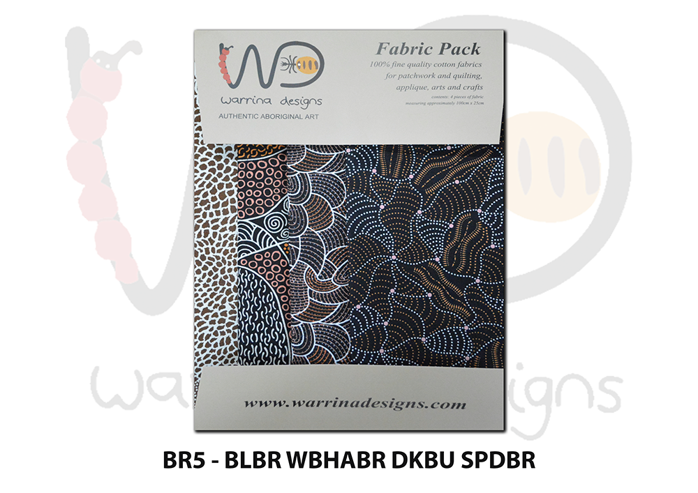 Fabric Pack - Brown Color